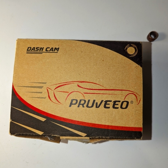 Pruveeo D90 Triple 3 Channel Dash Cam Three Way Car Dash Camera Parking - Picture 1 of 4